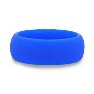 PICASSO Silicone Ring for Men and Women Blue Comfort Fit Hypoallergenic Thorsten - 8mm - Thorsten Rings