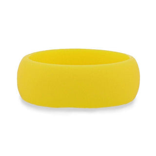 LEMONADE Silicone Ring for Men and Women Yellow Comfort Fit Hypoallergenic Thorsten - 8mm - Thorsten Rings