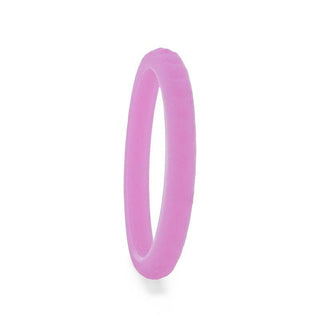 ALEXANDRITE Stackable Faceted Silicone Ring for Women Lilac Comfort Fit Hypoallergenic Thorsten - 2mm - Thorsten Rings