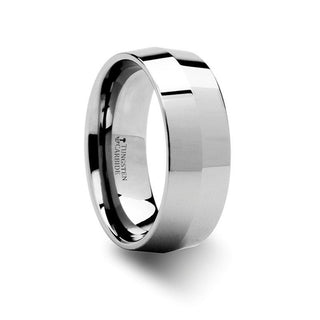 KATANA Knife Edge Tungsten Carbide Wedding Ring - 4mm - Thorsten Rings