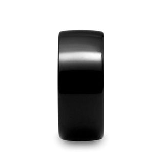 CORVUS Domed Black Tungsten Wedding Band - 10mm - Thorsten Rings