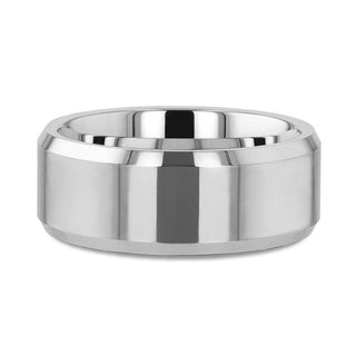 CORINTHIAN Beveled Tungsten Carbide Ring - 4mm - 12mm - Thorsten Rings