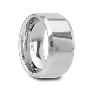 CORINTHIAN Beveled Tungsten Carbide Ring - 4mm - 12mm - Thorsten Rings