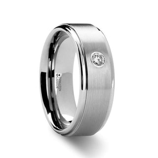 BRIGHTON Diamond Tungsten Ring - 8mm - Thorsten Rings