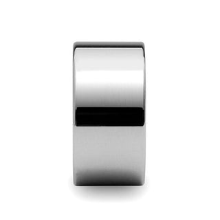 CHARLESTON Flat Polished Finish Tungsten Carbide Band - 12mm - Thorsten Rings